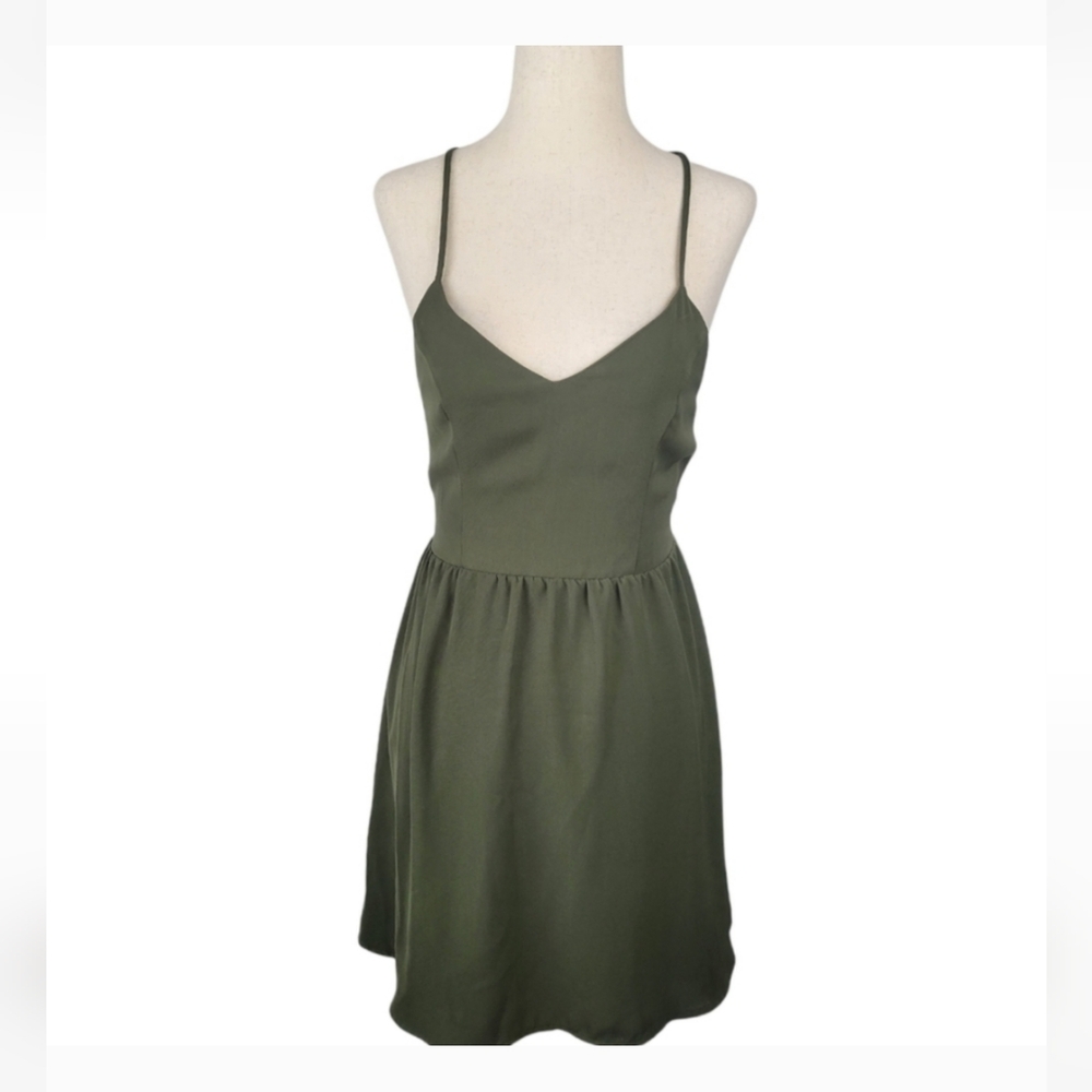 Tobi Dress Small Hunter Green